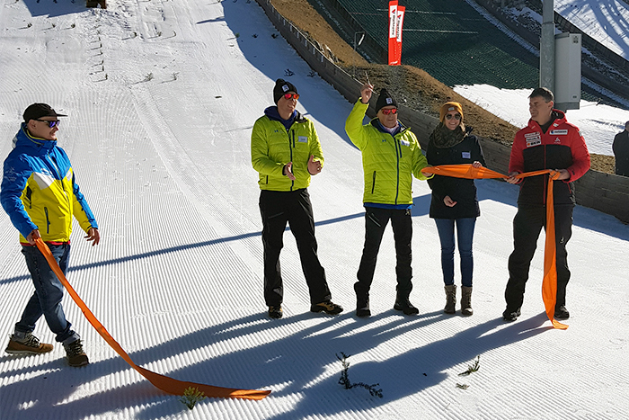 Inauguration : Ski jump HS15
