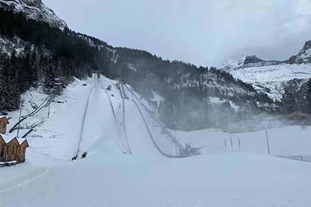 Start in die : Wintersaison